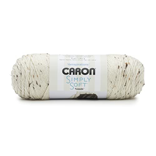 Caron Simply Soft Tweeds Yarn: Premium Texture for Your Next Project
